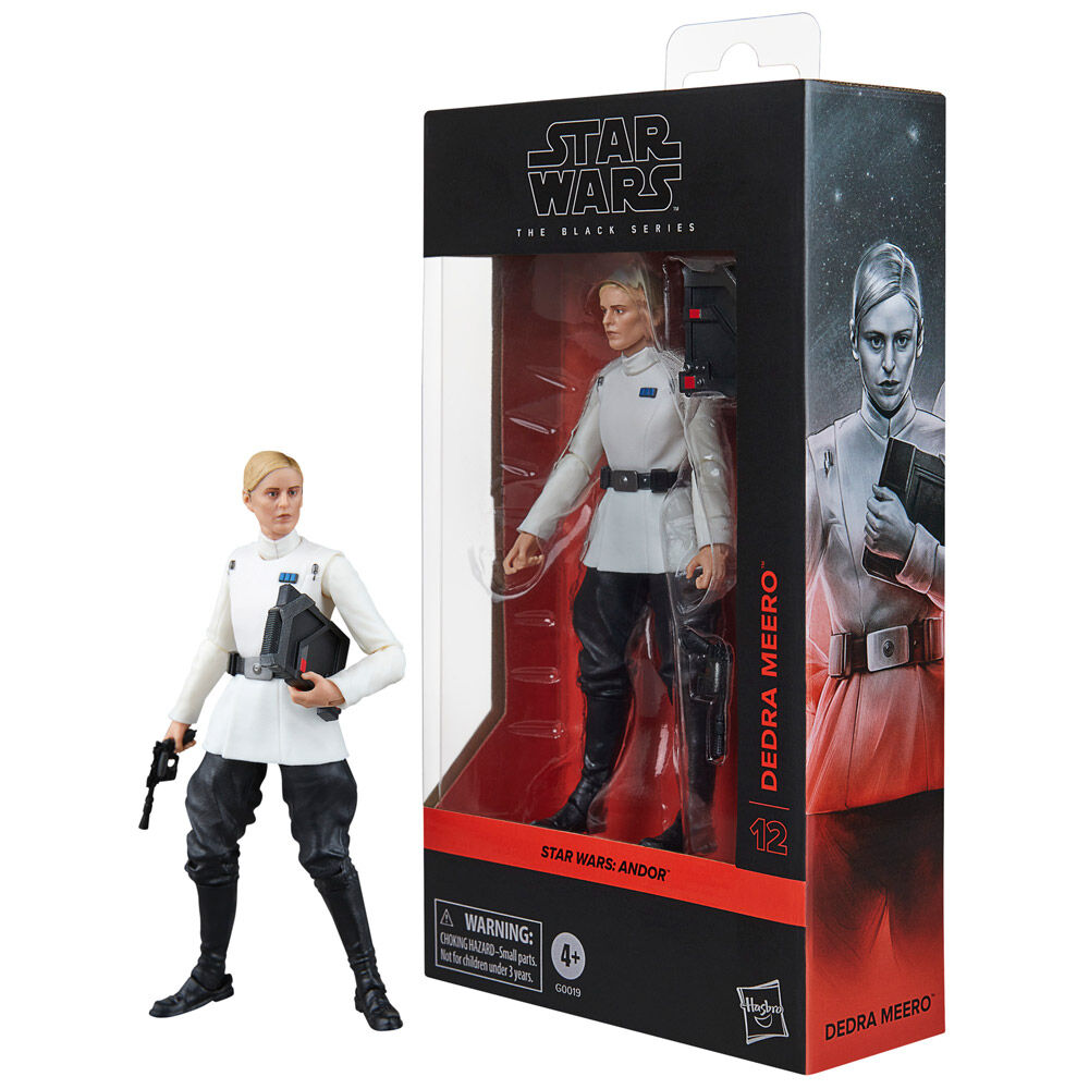 Photo de groupe des accessoires fournis avec la figurine Cassian Andor