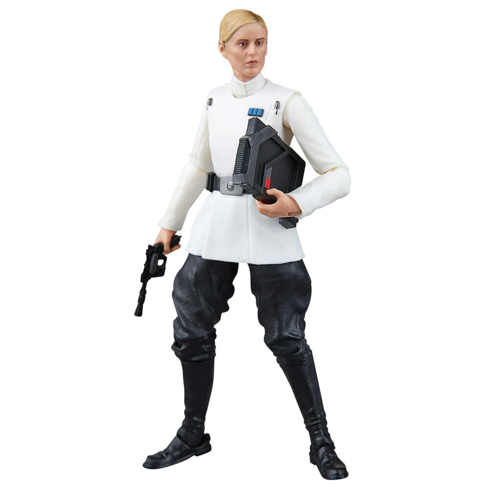 Vue de profil de la figurine Cassian Andor de la série Black Series HASBRO