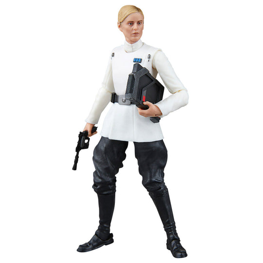 Vue de profil de la figurine Cassian Andor de la série Black Series HASBRO