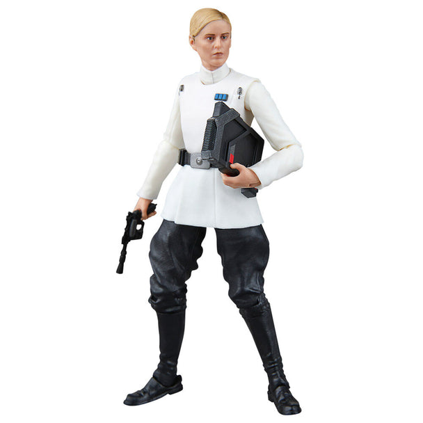 Vue de profil de la figurine Cassian Andor de la série Black Series HASBRO