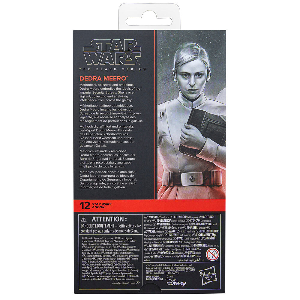 Emballage officiel HASBRO de la figurine Cassian Andor 15cm Black Series