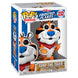 Vue rapprochée de la figurine Tony the Tiger Funko POP avec détails précis et couleurs vives