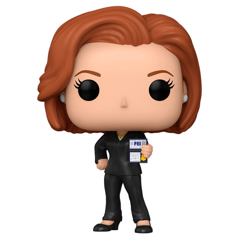Figurine Funko POP Dana Scully de The X Files en vinyle de 9 cm dans sa boîte cadeau officielle