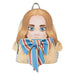 Vue de face du sac à dos Loungefly Megan M3gan avec son design distinctif et coloré