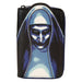 Portefeuille Loungefly The Nun en simili cuir vegan avec fermeture zippée et détails embossés