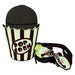 Détail des appliqués phosphorescents et imprimés sur le sac popcorn Killer Klowns Loungefly