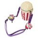 Accessoires bronze et pochette détachable en cuir vegan sur le sac popcorn Killer Klowns Loungefly