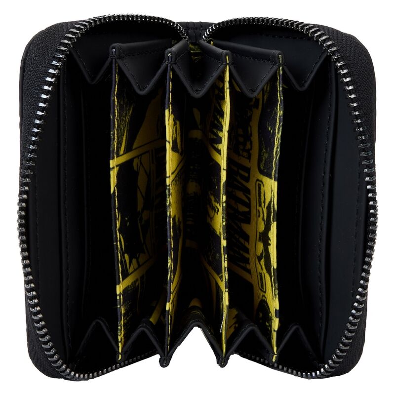 Intérieur doublé assorti du portefeuille Batman 85e anniversaire avec design imprimé exclusif