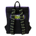 Intérieur du sac à dos avec doublure assortie et compartiment principal zippé spacieux