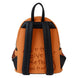 Intérieur du sac à dos avec doublure assortie et compartiments zippés pour un rangement organisé