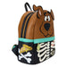 Intérieur du sac à dos Scooby Doo avec doublure assortie et espace de rangement pratique
