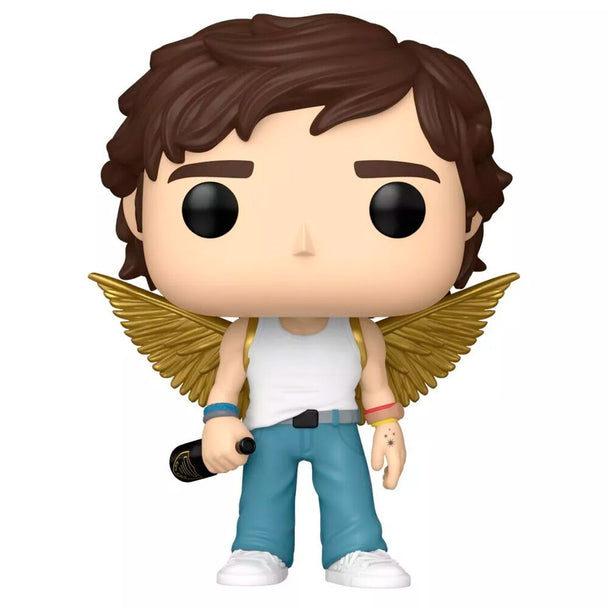 Vue rapprochée de la figurine Funko POP Felix Catton Saltburn montrant les détails soignés du vinyle