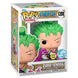 Figurine Funko POP Zoro Enma exclusive One Piece en vinyle de 9 cm dans sa boîte cadeau