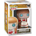 Vue latérale de la figurine Funko POP Annabelle en vinyle, montrant les détails de la chaise et la posture