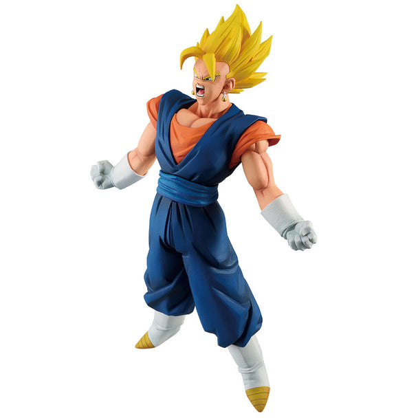 Figurine Super Vegito 26 cm de face avec détails précis et couleurs vives de Dragon Ball Z