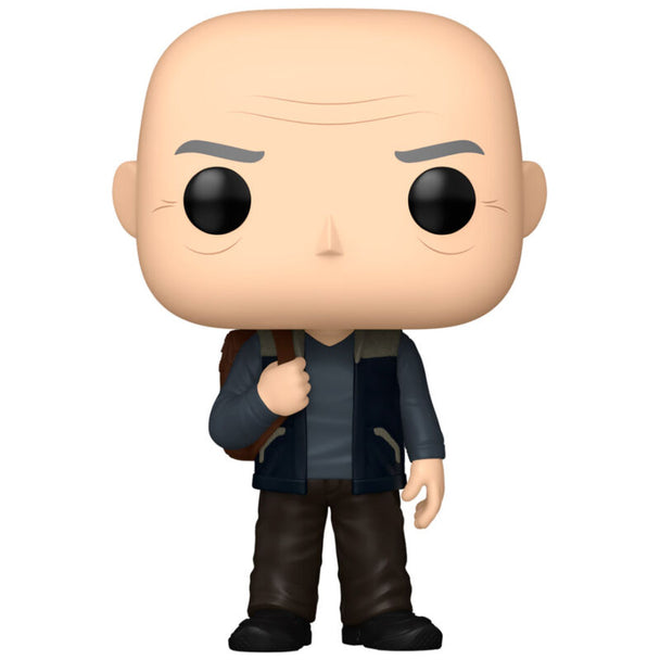 Détail de la figurine Funko POP Jean-Luc Picard Star Trek, montrant ses traits caractéristiques et son uniforme