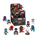 Deux figurines mystère Marvel Spider-Man Funko côte à côte avec détails colorés
