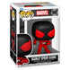 Boîte cadeau de la figurine Funko POP Scarlet Spider Kaine Marvel, emballage officiel collector