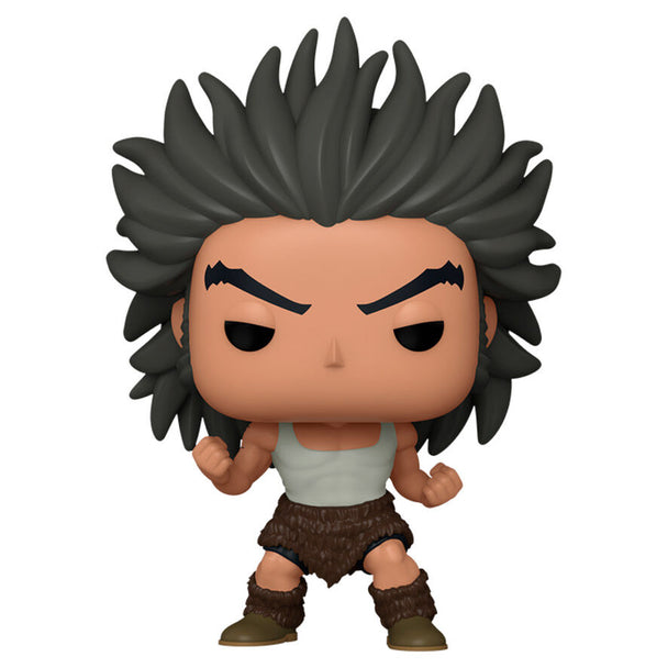 Vue rapprochée de la figurine Funko POP Uvogin Hunter x Hunter montrant les couleurs et finitions du vinyle