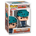 Vue rapprochée de la figurine Funko POP Ging Freecss montrant les détails du visage et des vêtements