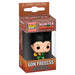 Porte-clés FUNKO Pocket POP représentant Gon Freecss de Hunter x Hunter en vue avant, figurine détaillée et colorée
