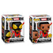 Comparaison des deux versions de la figurine Funko POP Marvel Miles Morales Iron Spider dont la version Chase