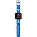 Montre LED Real Madrid pour enfants avec affichage lumineux et bracelet noir, vue de face