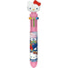 Ensemble de quatre toppers 3D Hello Kitty assortis présentés sur une surface claire