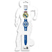 Bracelet ajustable de la montre digitale Real Madrid pour enfants avec détails de couleur et design officiel