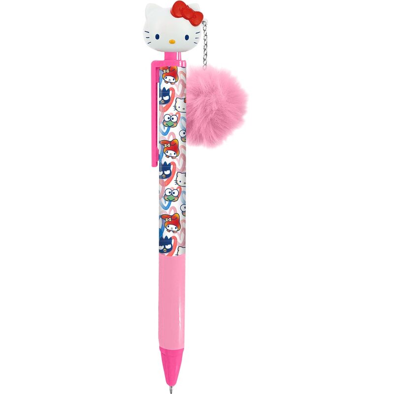 Pages intérieures du journal Hello Kitty montrant des dessins colorés et espaces pour écrire