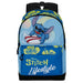 Sac à dos Disney Stitch KARACTERMANIA en tissu Ripstop, vue avant avec poche frontale et logo Stitch