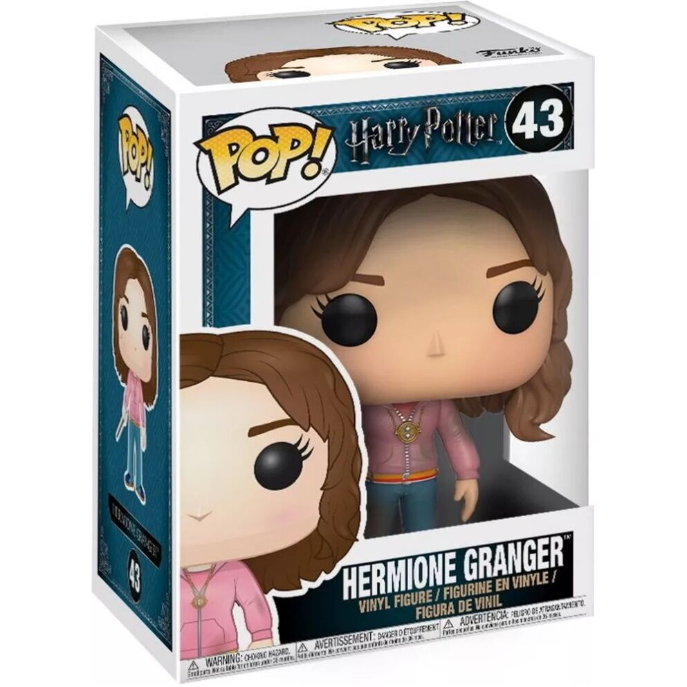 Boîte cadeau officielle de la figurine Funko POP Hermione Granger avec Retourneur de Temps Harry Potter