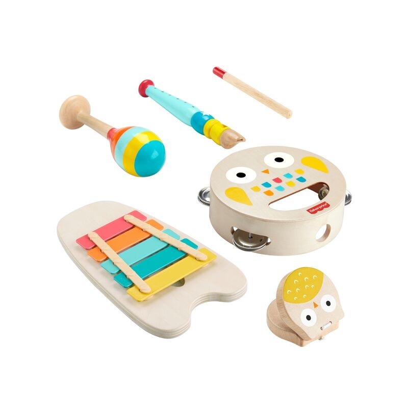 Maillet en bois naturel utilisé pour jouer sur le xylophone du kit musical pour enfants