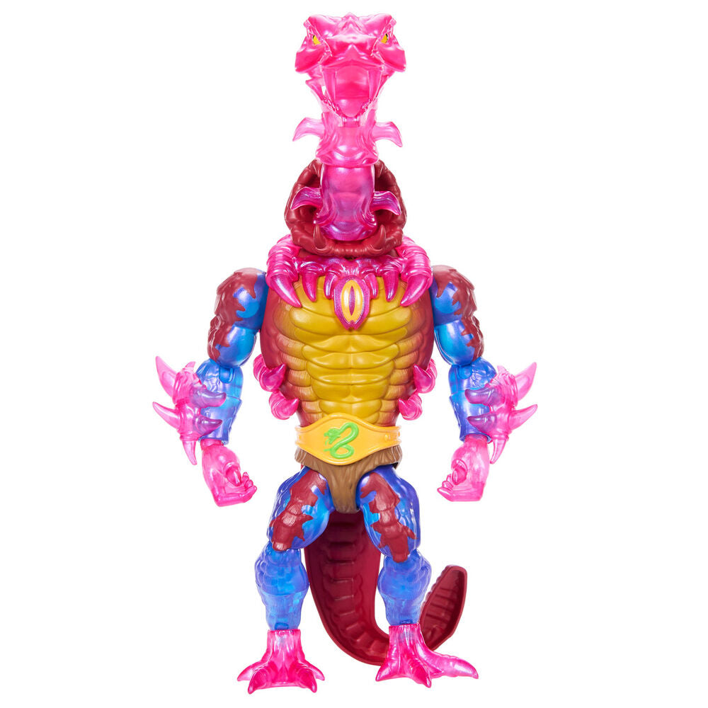Figurine articulée Rattlor 14cm avec corps translucide et tête de crâne détaillée