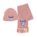 Set bonnet et écharpe Stitch Disney CERDÁ avec design coloré et taille unique, présenté sur fond blanc