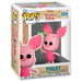 Vue rapprochée de la figurine Funko POP Porcinet Disney avec détails colorés et boîte protectrice