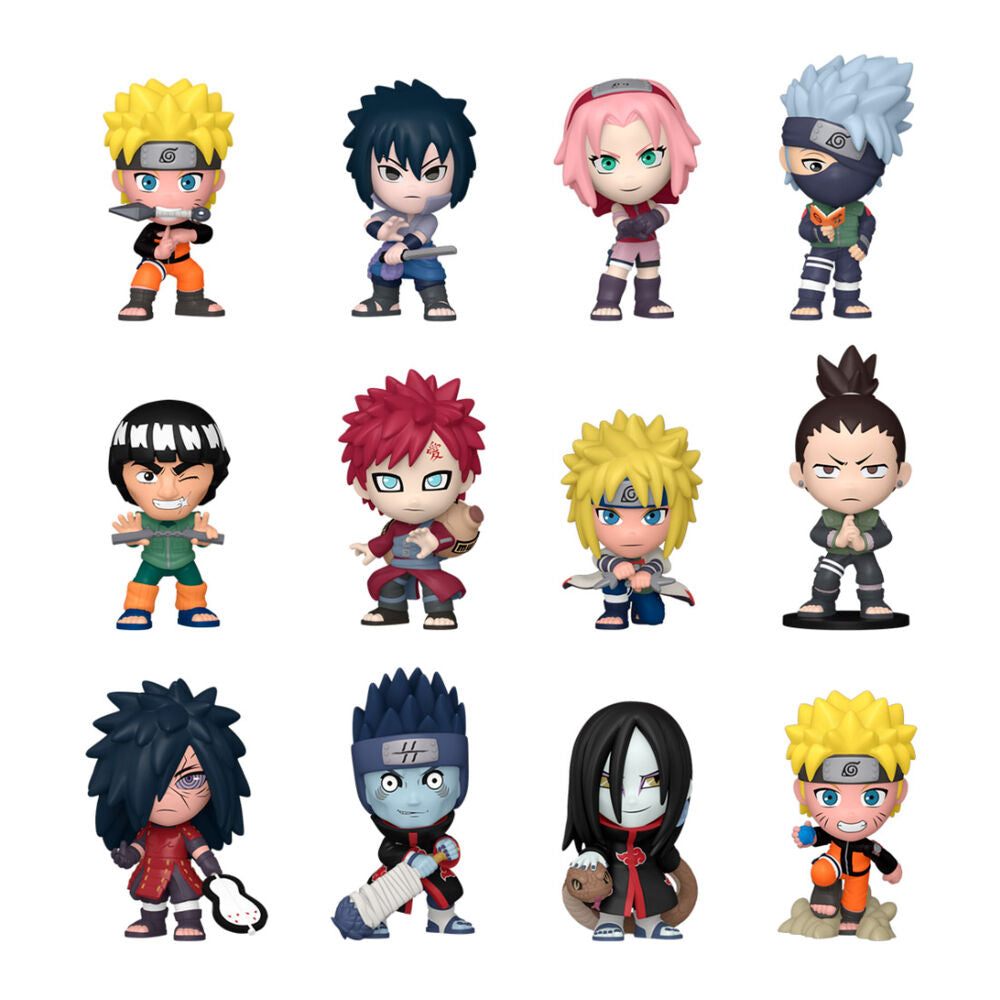 Figurine mini Naruto Shippuden Funko en gros plan avec détails précis et couleurs vives
