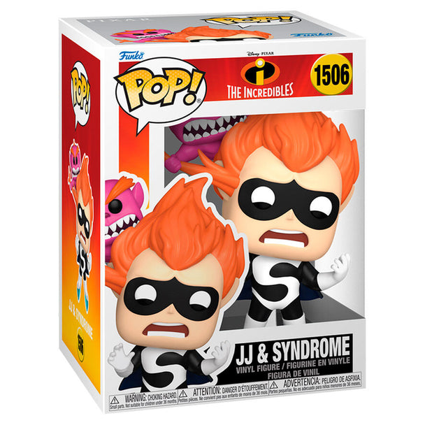 Figurine Funko POP 9cm de JJ des Indestructibles avec détails colorés et boîte cadeau
