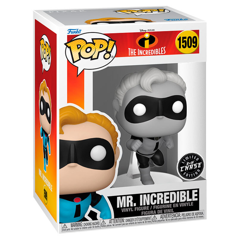 Boîte collector Funko POP The Incredibles avec illustration de Mr. Incredible