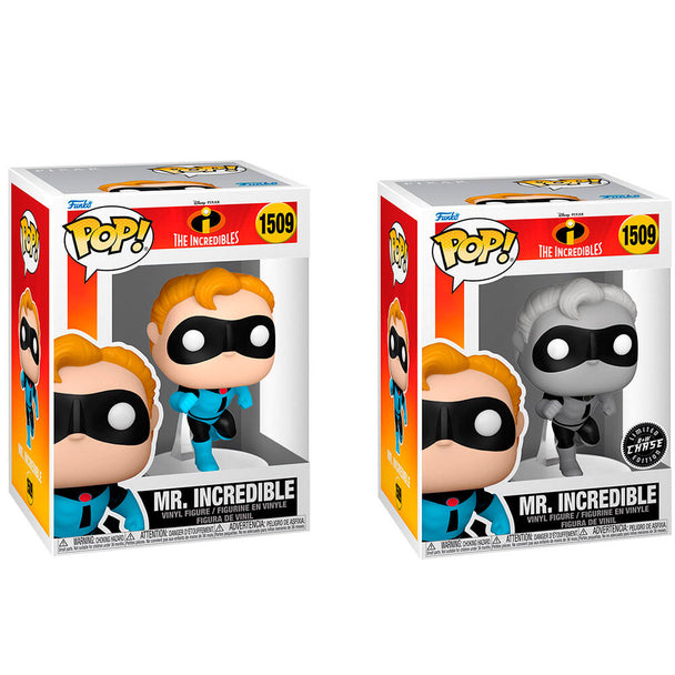 Figurine Funko POP Mr. Incredible en vinyle de 9 cm dans sa boîte cadeau officielle