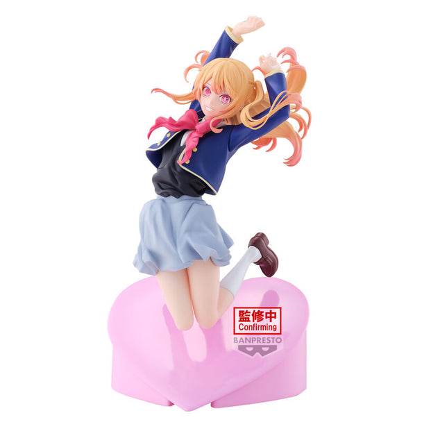 Figurine Oshi no Ko Ruby de 18cm vue de face avec détails colorés et finition soignée