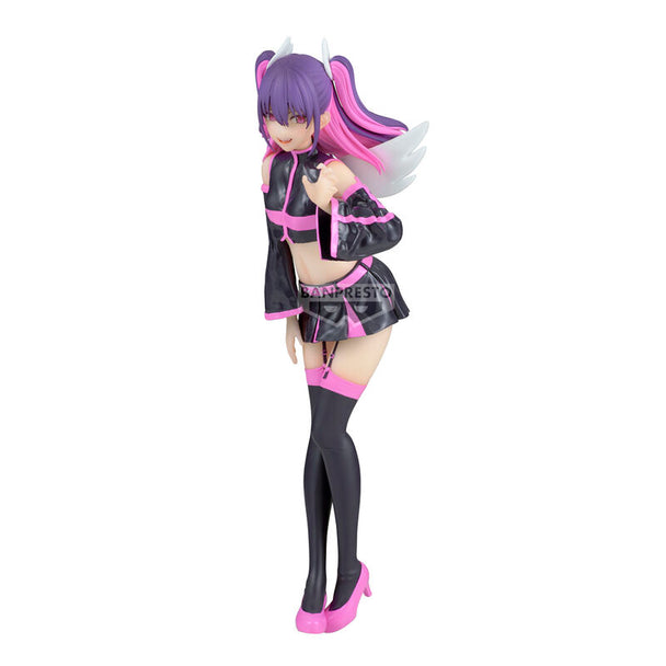 Vue frontale de la figurine Miriella Angel 20cm avec finition scintillante BANPRESTO