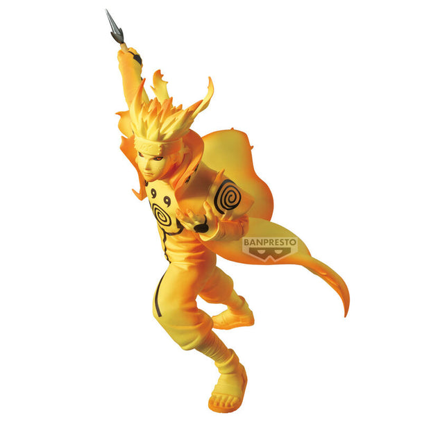 Figurine Minato Namikaze Naruto Shippuden Vibration Stars vue de face avec détails précis