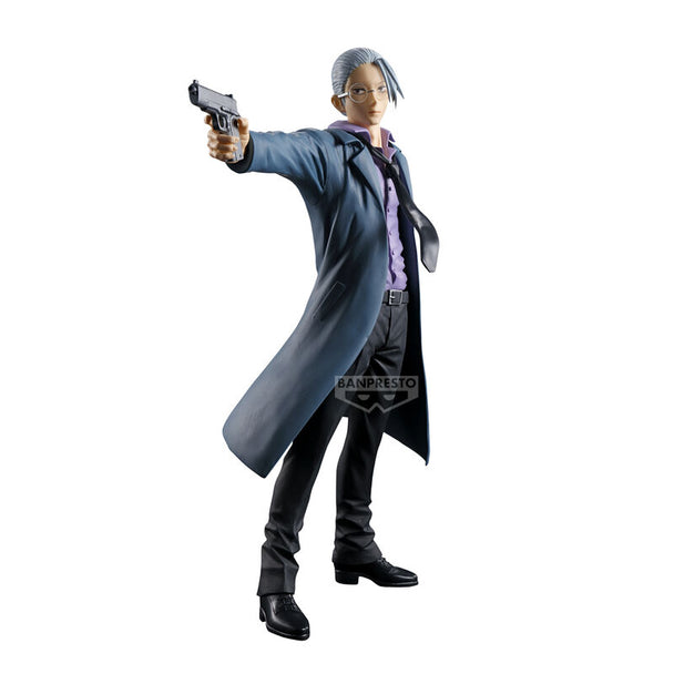 Figurine Taro Sakamoto BANPRESTO vue de face avec détails précis et finition soignée