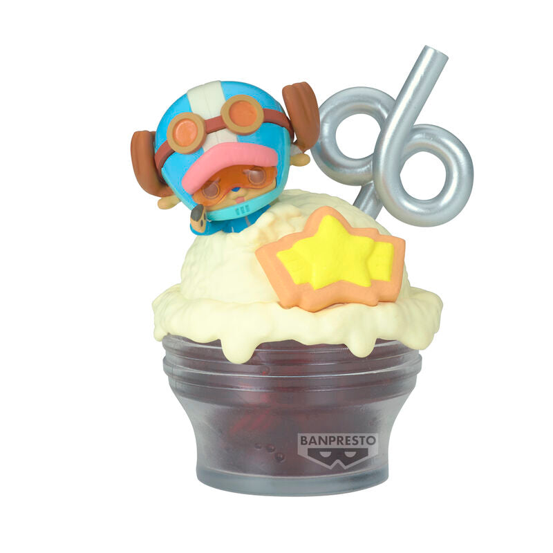 Figurine BANPRESTO One Piece Chopper ver.C vue de face, 6cm de hauteur, détails précis du personnage