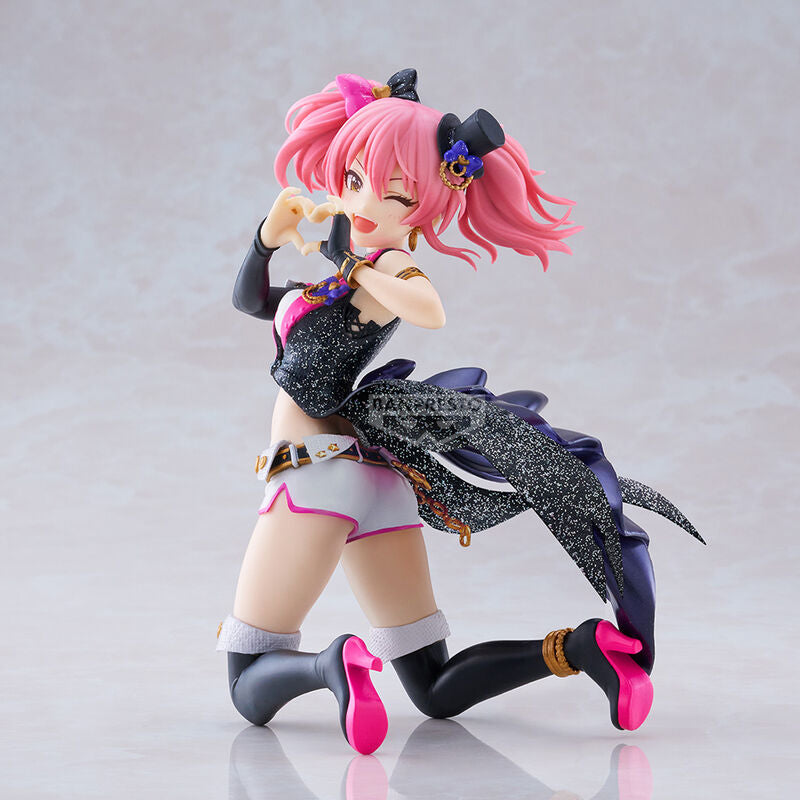 Vue latérale de la figurine 16cm Mika Jougasaki montrant les détails précis des cheveux
