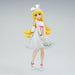 Profil gauche de la figurine Shinobu avec accent sur les couleurs et la posture dynamique