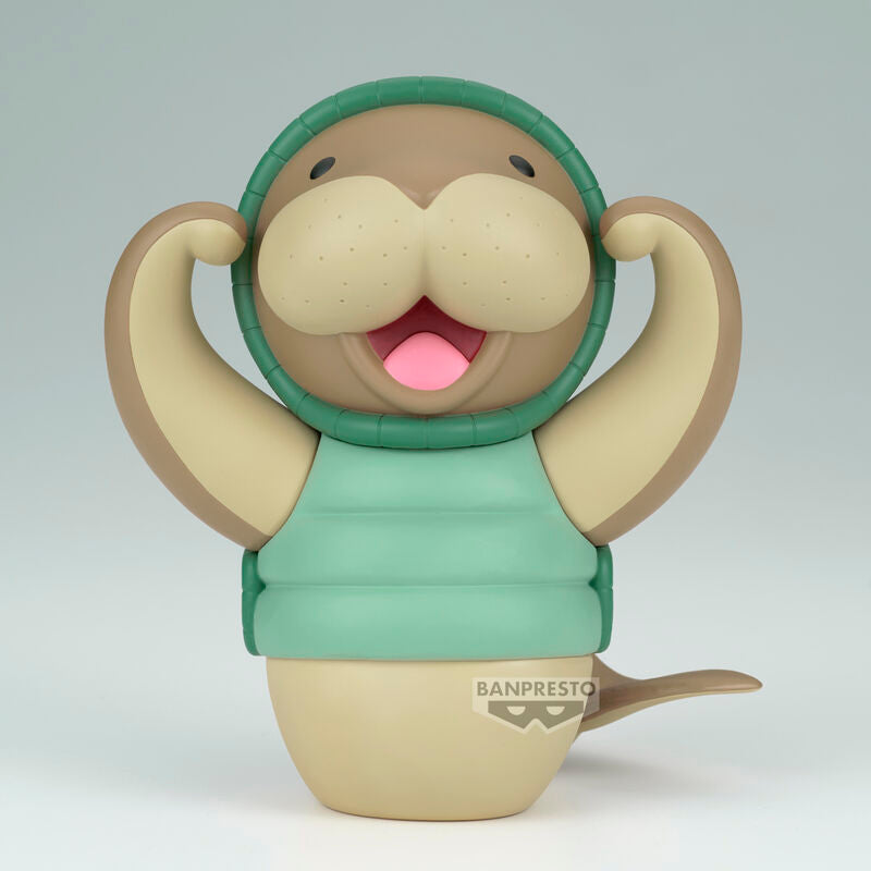 Profil gauche de la figurine Kung Fu Dugong Sofvimates de 12 cm BANPRESTO