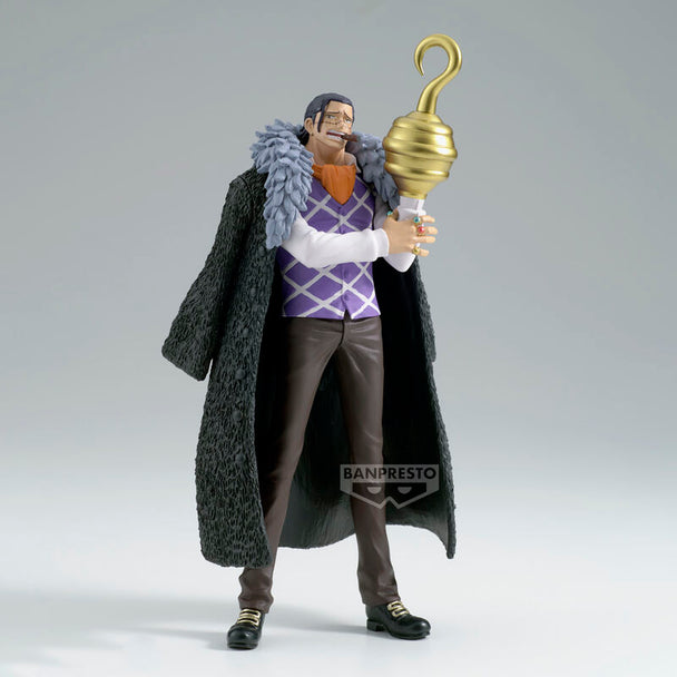 Figurine Crocodile One Piece 17cm vue de face avec détails précis et couleurs vives