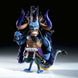 Profil gauche de la figurine Kaido 13cm montrant ses traits puissants et sa posture dynamique.
